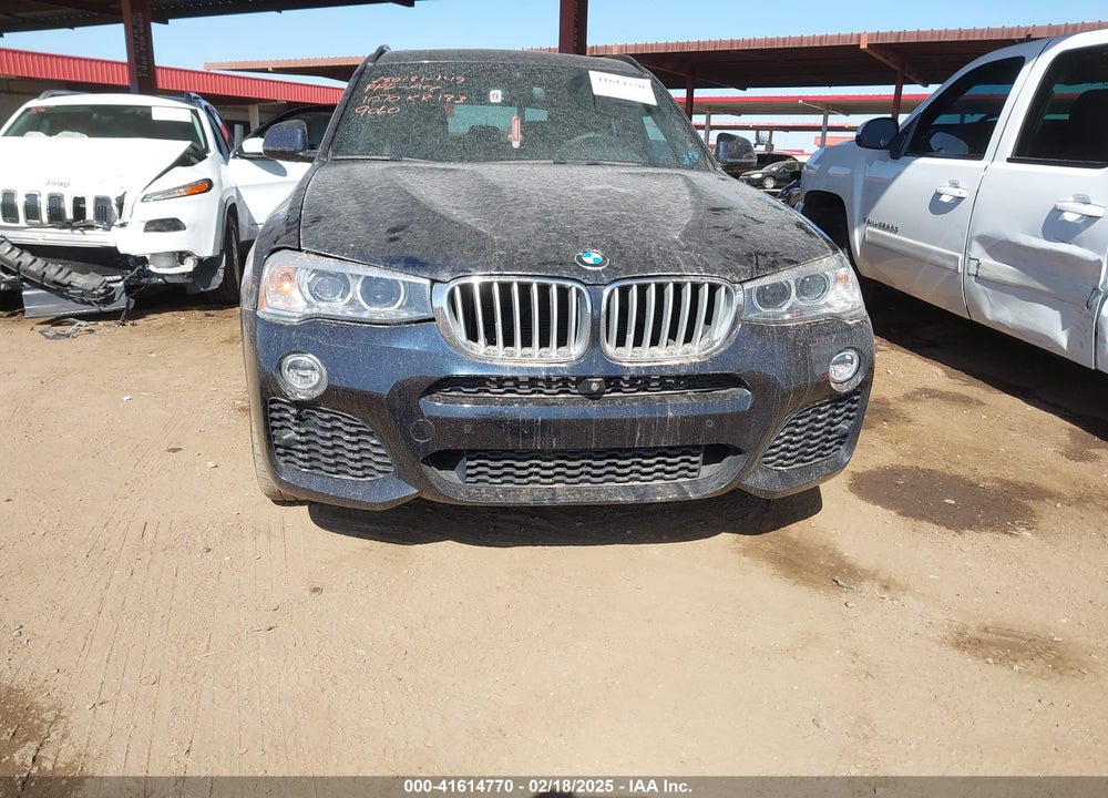 2017 BMW X3 SDRIVE28I VIN: 5UXWZ7C36H0X39060