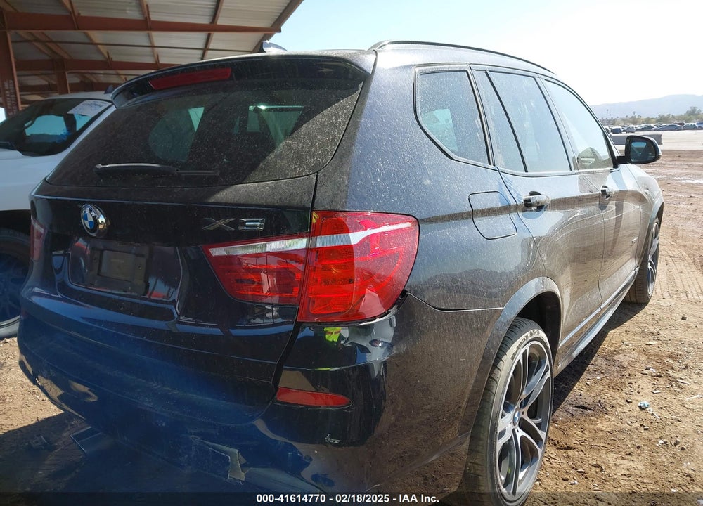 2017 BMW X3 SDRIVE28I VIN: 5UXWZ7C36H0X39060