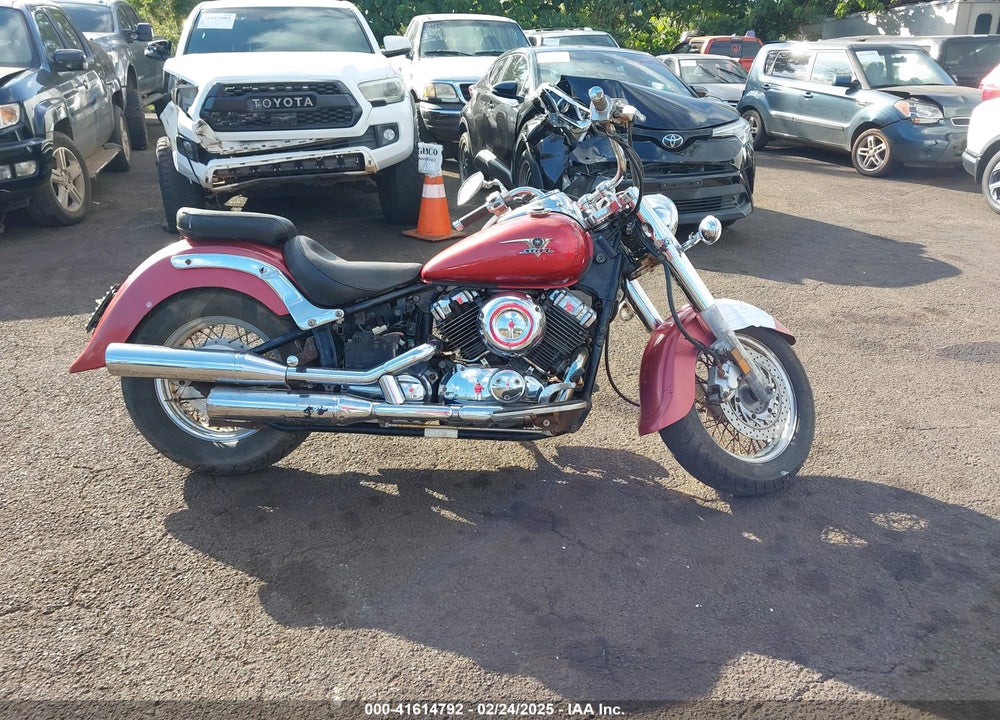 2007 YAMAHA XVS650 VIN: JYAVM01E17A108535