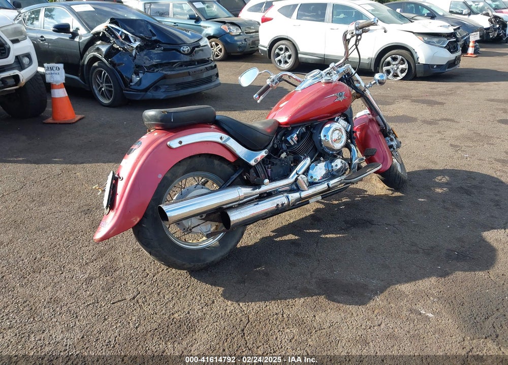 2007 YAMAHA XVS650 VIN: JYAVM01E17A108535