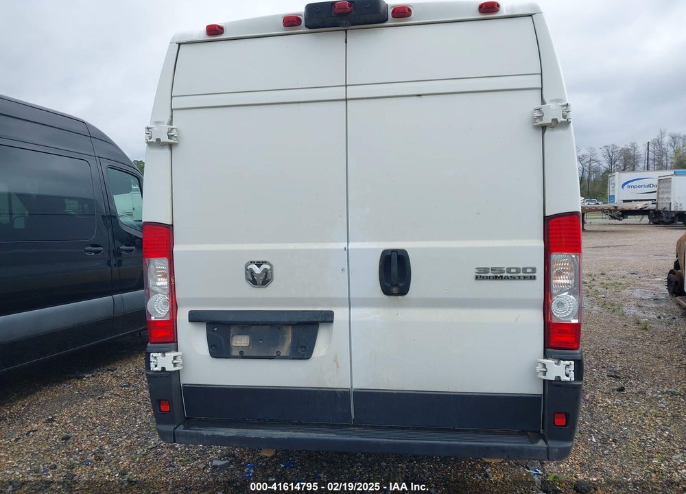 2023 RAM PROMASTER 3500 CARGO VAN HIGH ROOF 159 WB EXT VIN: 3C6MRVJG9PE521128