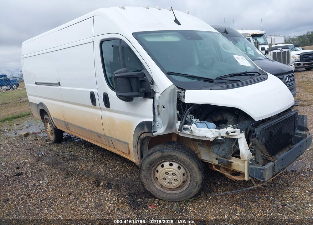 2023 RAM PROMASTER 3500 CARGO VAN HIGH ROOF 159 WB EXT VIN: 3C6MRVJG9PE521128