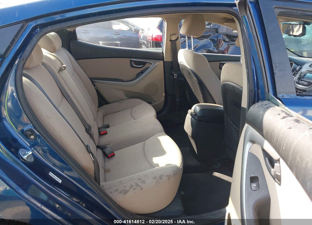 2014 HYUNDAI ELANTRA VIN: KMHDH4AE9EU186922