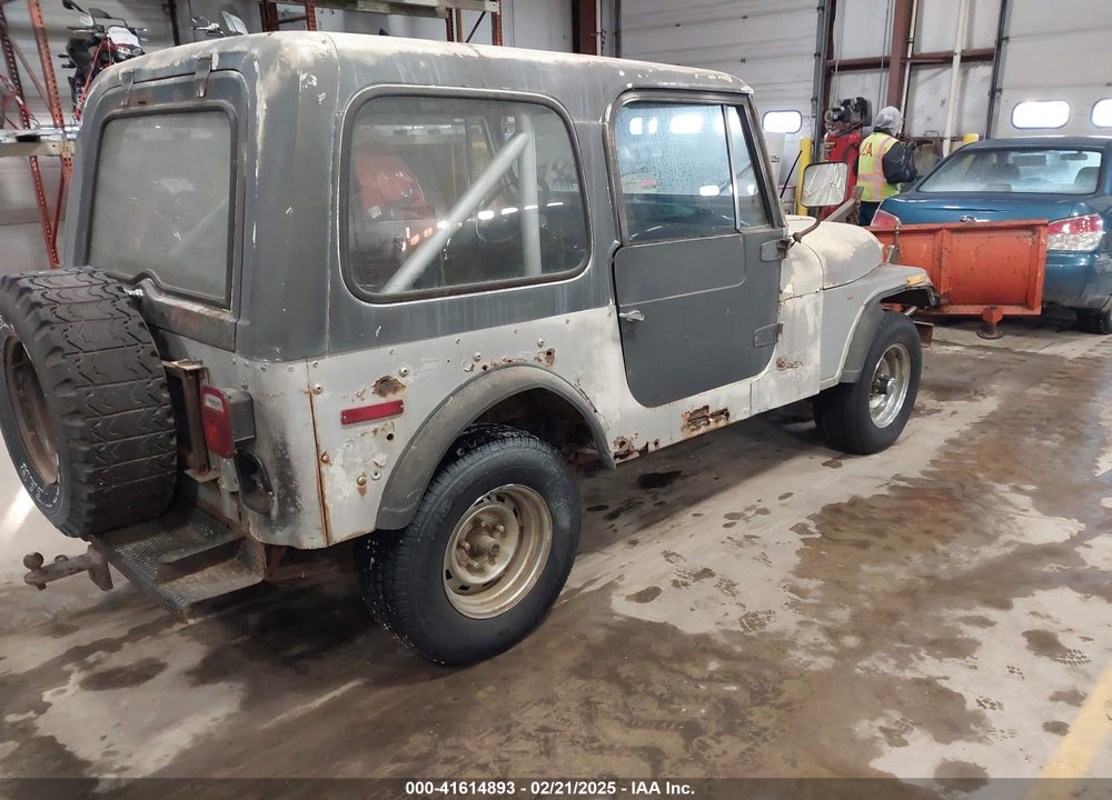1978 JEEP CJ VIN: J8F93AA150574
