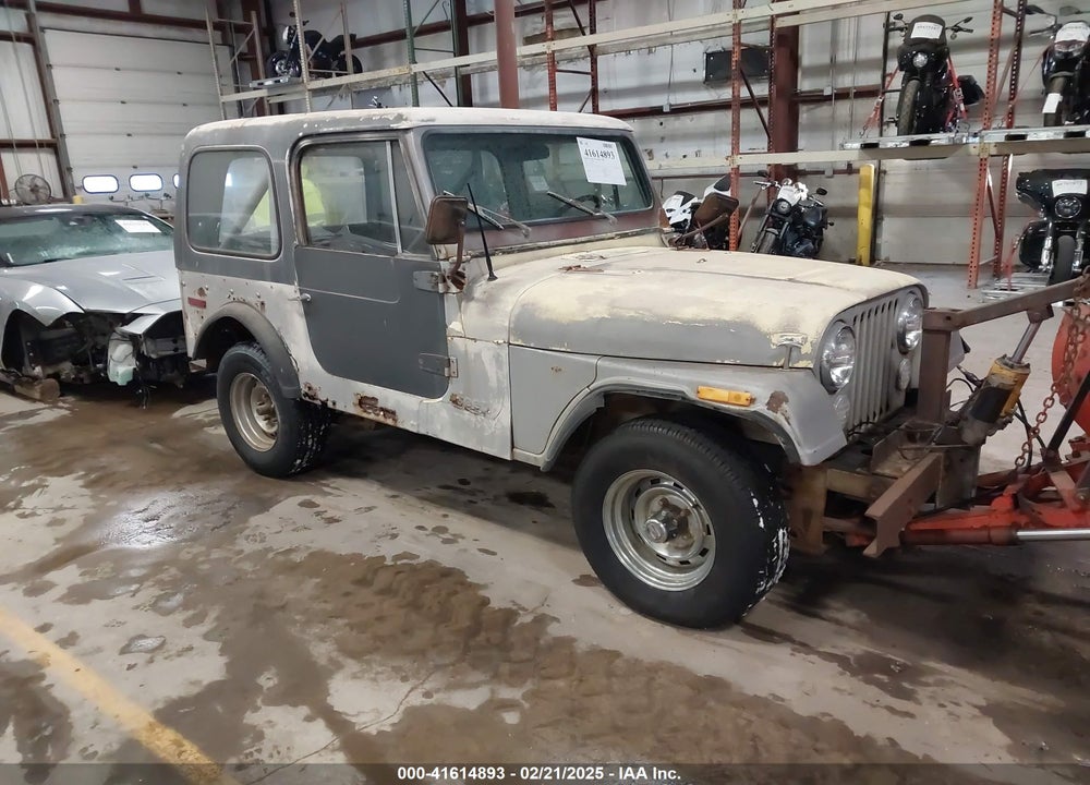 1978 JEEP CJ VIN: J8F93AA150574