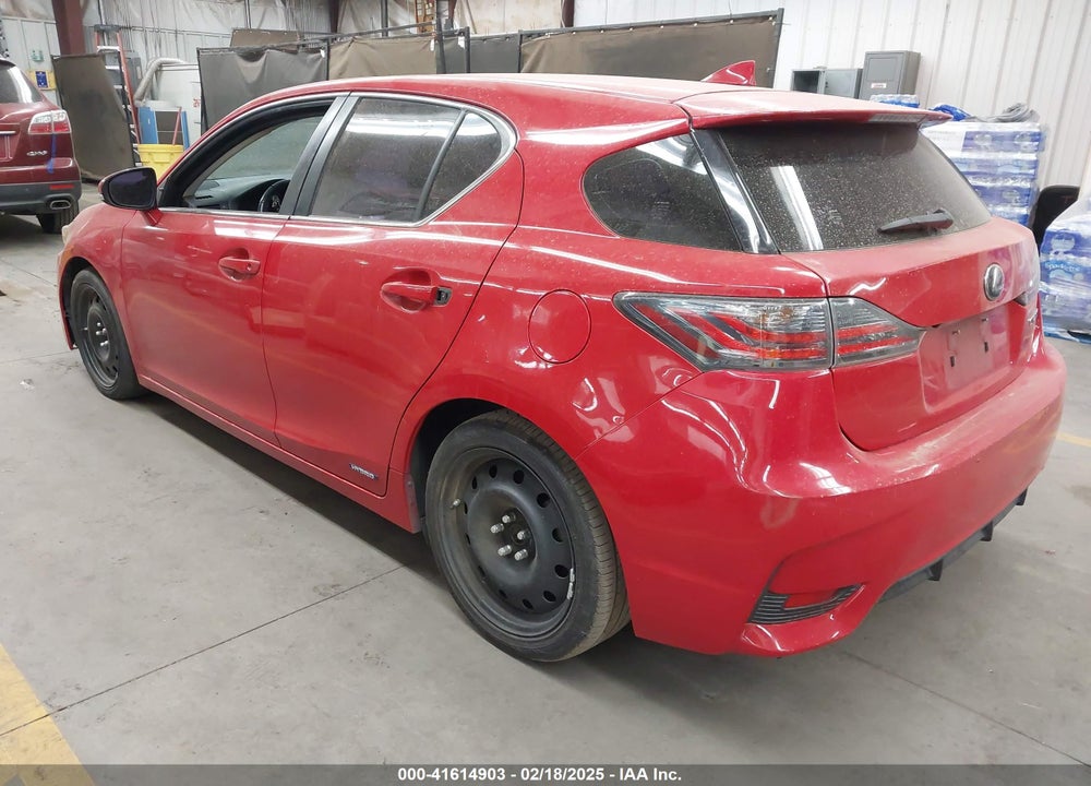 2014 LEXUS CT 200H VIN: JTHKD5BH0E2190910