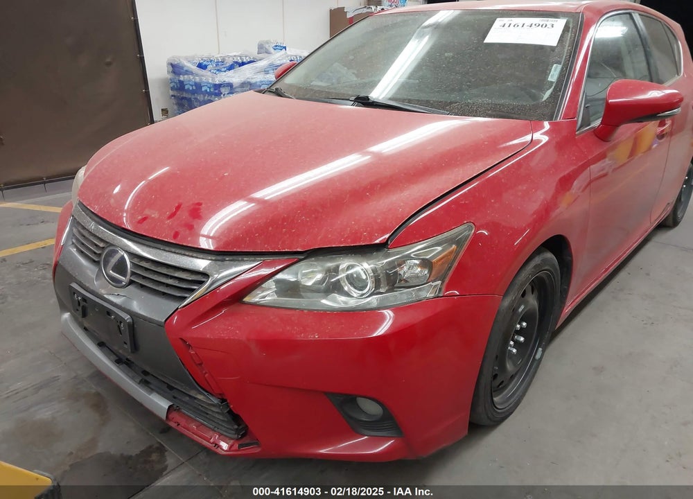 2014 LEXUS CT 200H VIN: JTHKD5BH0E2190910