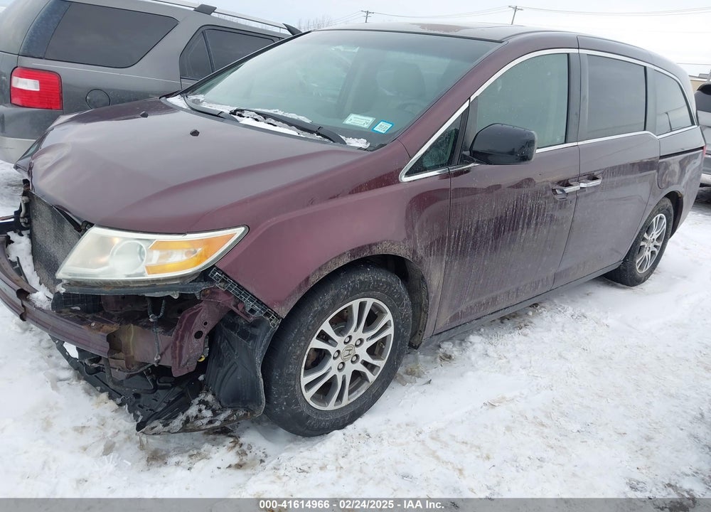 2011 HONDA ODYSSEY EX-L VIN: 5FNRL5H66BB016602