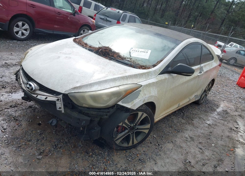 2014 HYUNDAI ELANTRA COUPE VIN: KMHDH6AH7EU025572