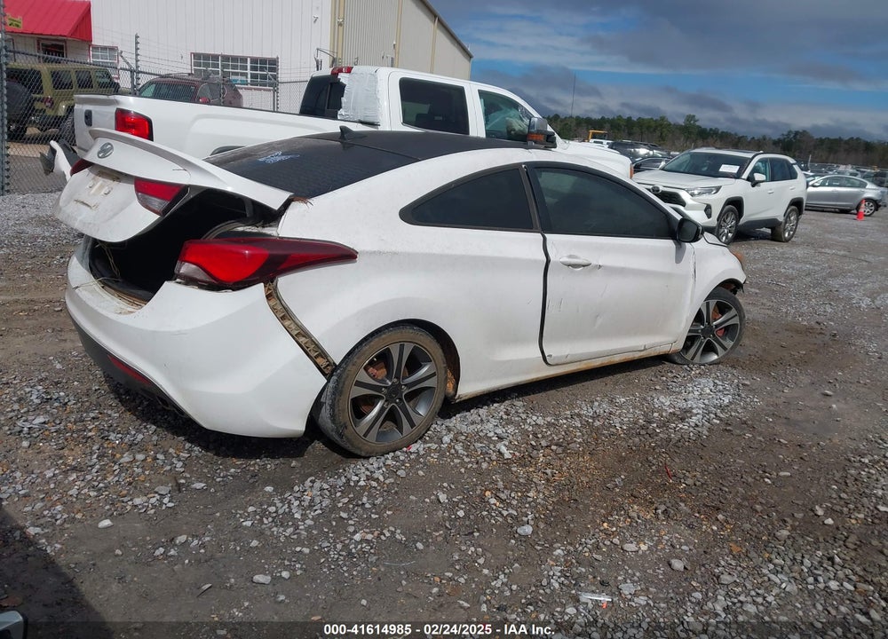 2014 HYUNDAI ELANTRA COUPE VIN: KMHDH6AH7EU025572