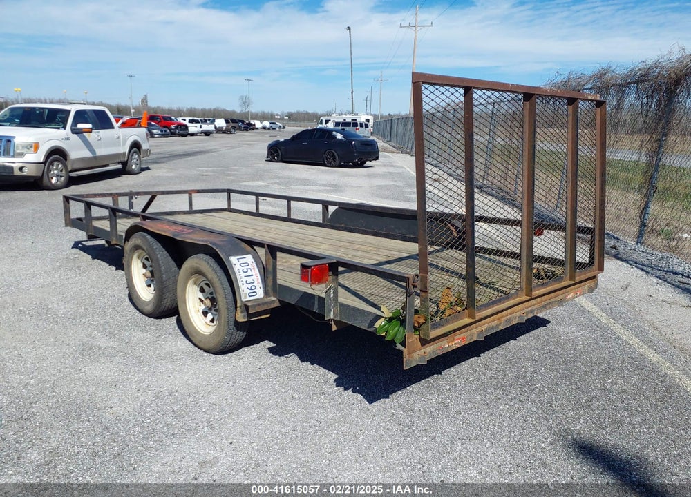 2006 MCCLAIN 16' UTILTY TRAILER VIN: 4LYUS16216H000221