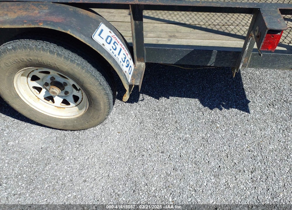 2006 MCCLAIN 16' UTILTY TRAILER VIN: 4LYUS16216H000221