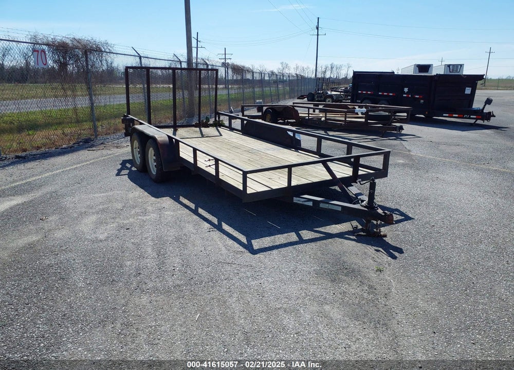 2006 MCCLAIN 16' UTILTY TRAILER VIN: 4LYUS16216H000221