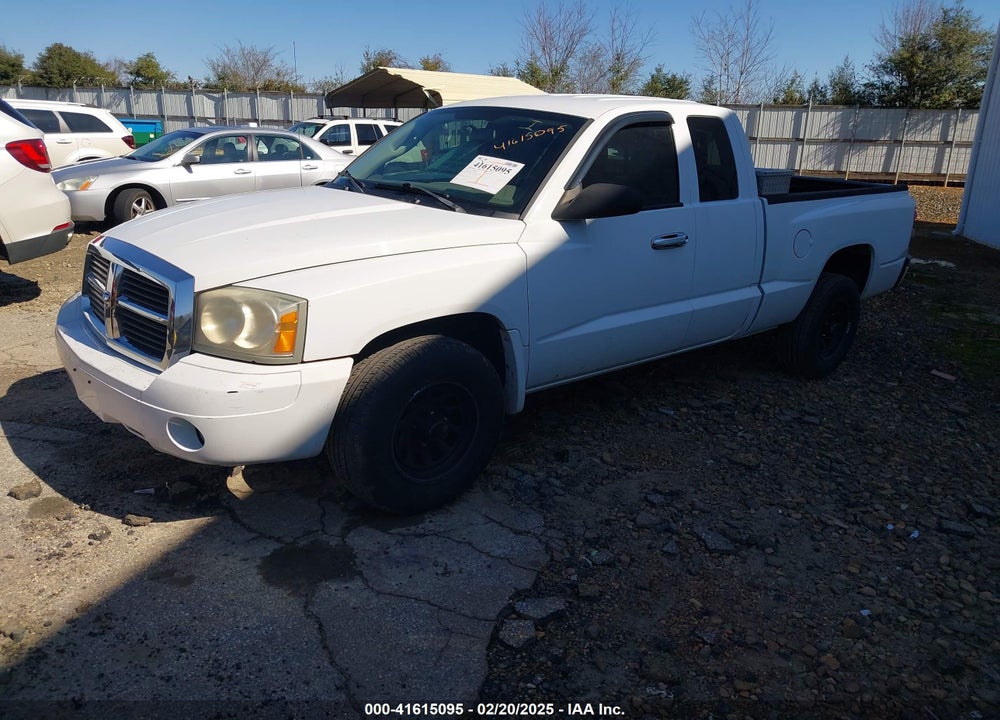 2007 DODGE DAKOTA SLT VIN: 1D7HE42K37S146794