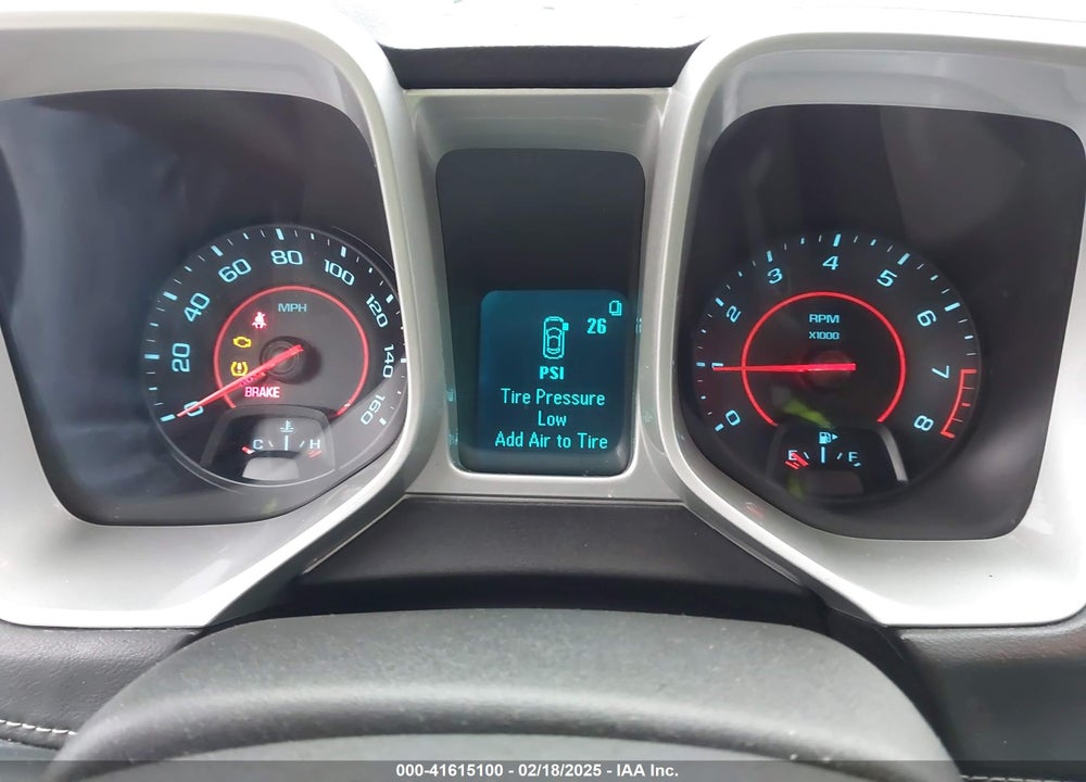 2015 CHEVROLET CAMARO 1LT VIN: 2G1FD1E3XF9273770