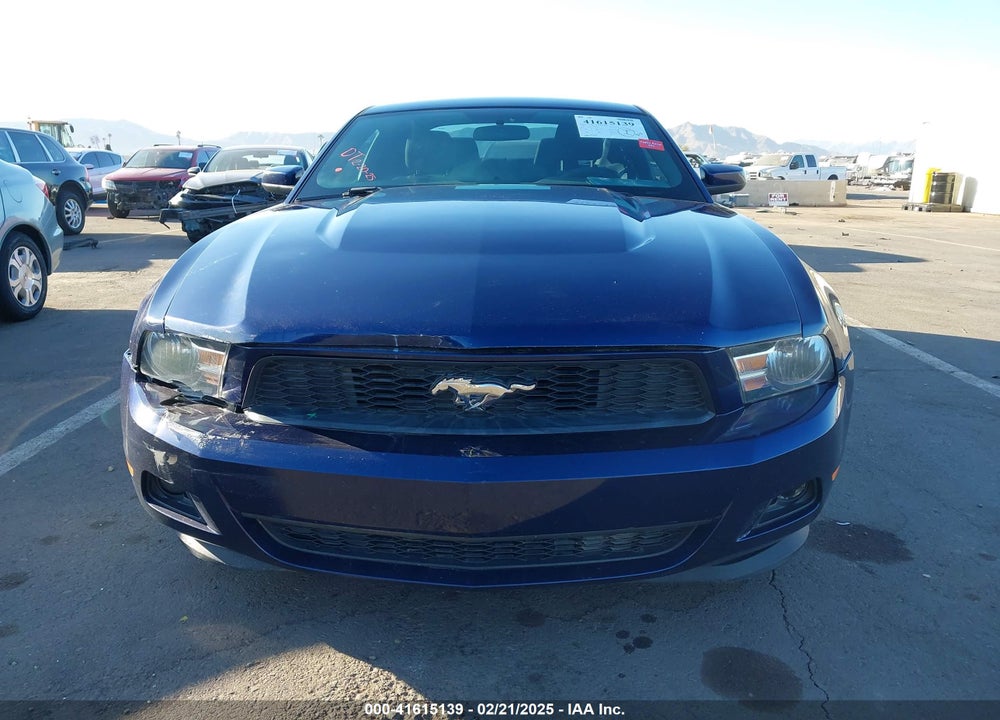 2012 FORD MUSTANG V6 VIN: 1ZVBP8AM5C5244879