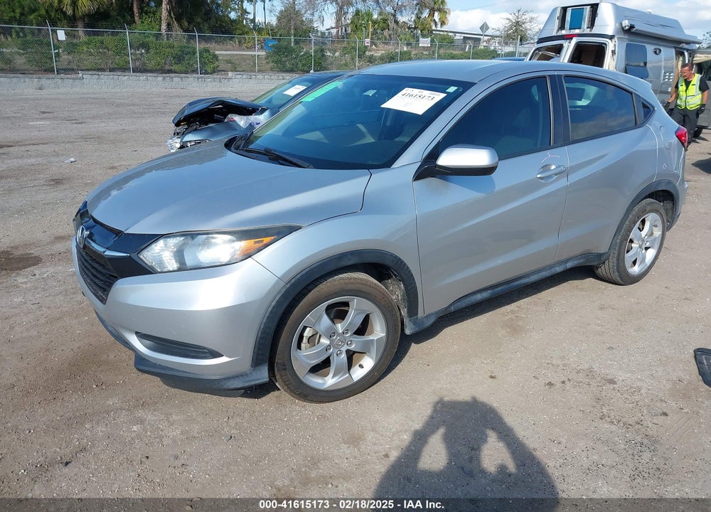 2016 HONDA HR-V LX VIN: 3CZRU5H38GM721692