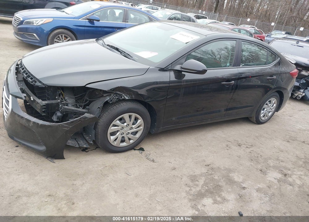 2018 HYUNDAI ELANTRA VIN: KMHD74LF7JU470004
