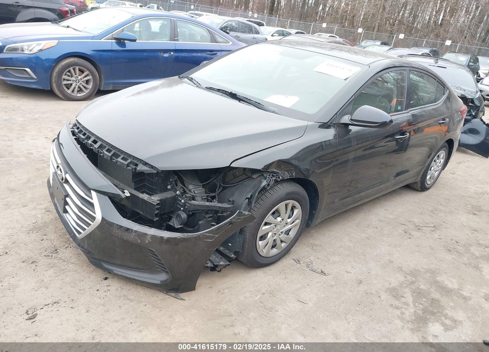 2018 HYUNDAI ELANTRA VIN: KMHD74LF7JU470004