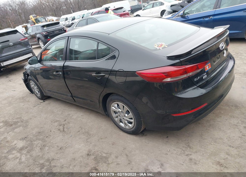 2018 HYUNDAI ELANTRA VIN: KMHD74LF7JU470004
