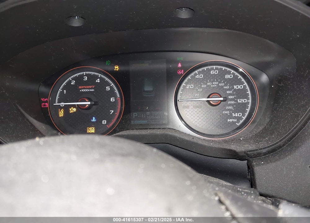 2019 SUBARU FORESTER SPORT VIN: JF2SKAKC7KH540614