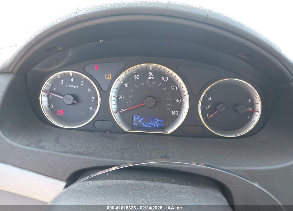 2009 HYUNDAI SONATA GLS VIN: 5NPET46CX9H563689