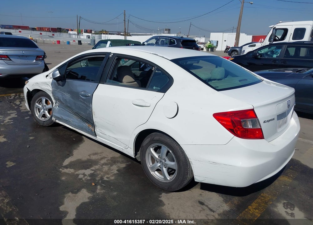 2012 HONDA CIVIC VIN: 19XFB5F55CE002617
