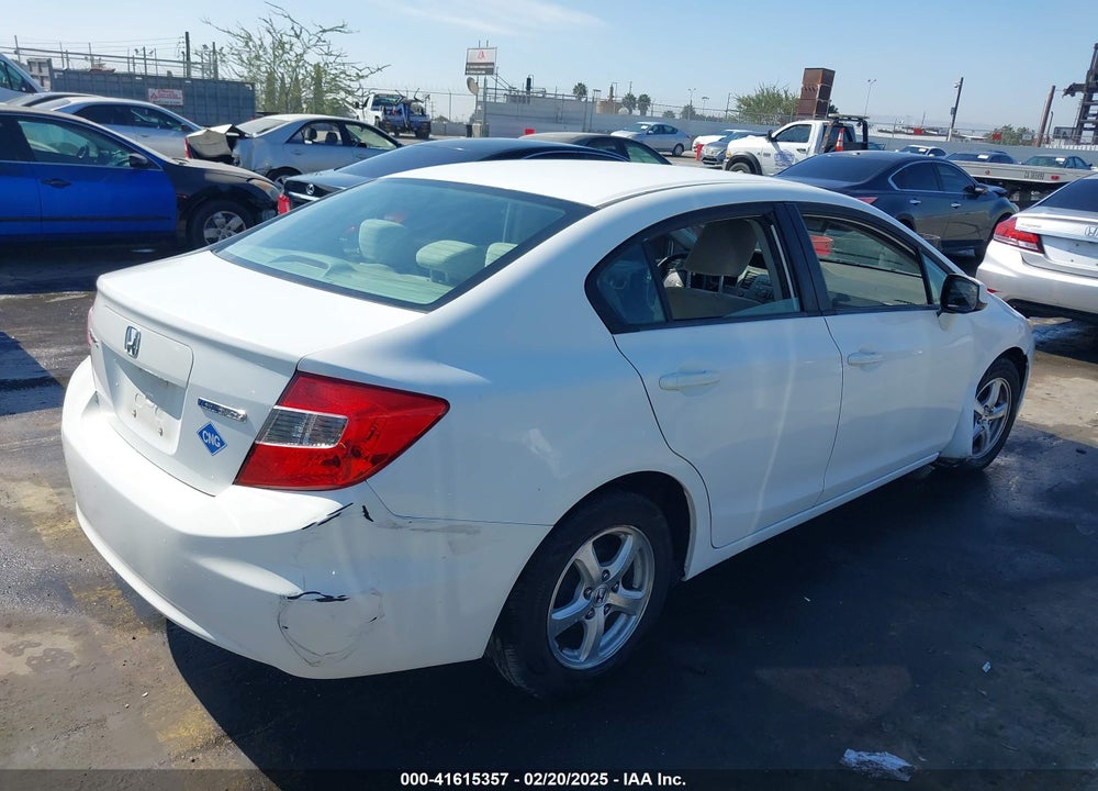 2012 HONDA CIVIC VIN: 19XFB5F55CE002617