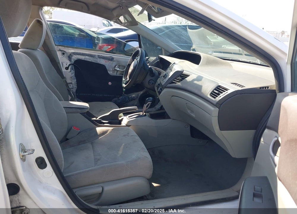 2012 HONDA CIVIC VIN: 19XFB5F55CE002617