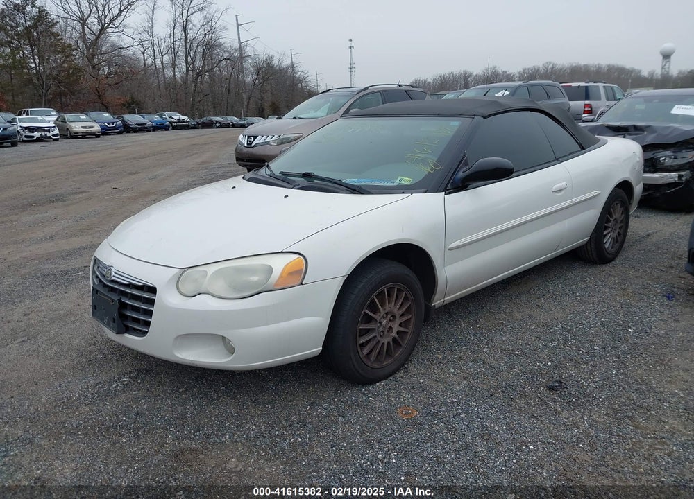2006 CHRYSLER SEBRING VIN: 1C3EL55R76N257724