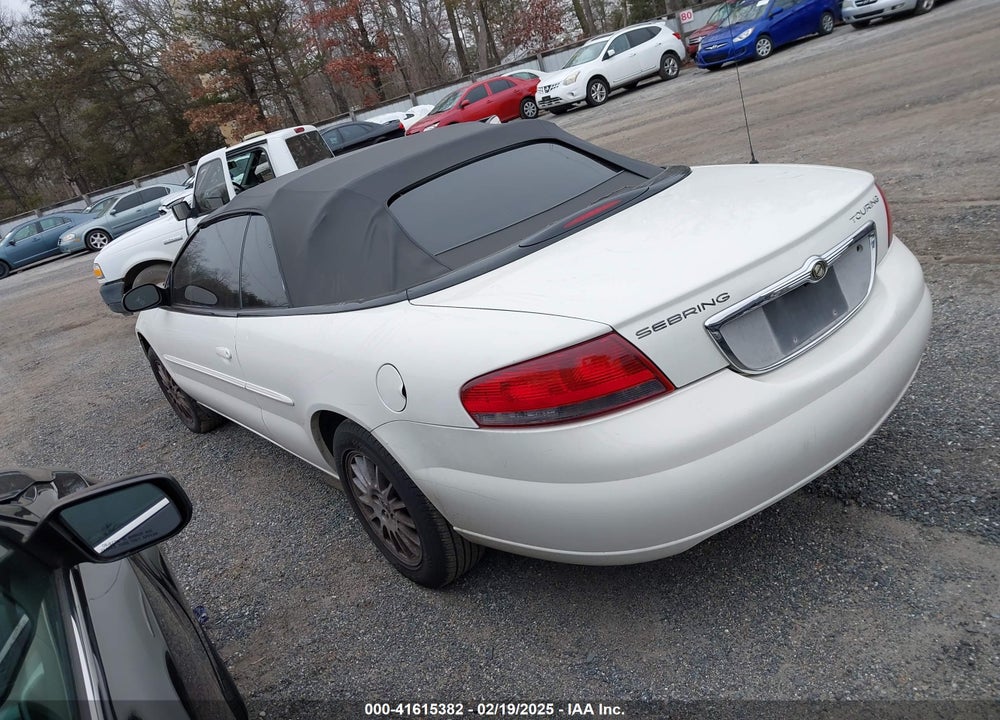 2006 CHRYSLER SEBRING VIN: 1C3EL55R76N257724