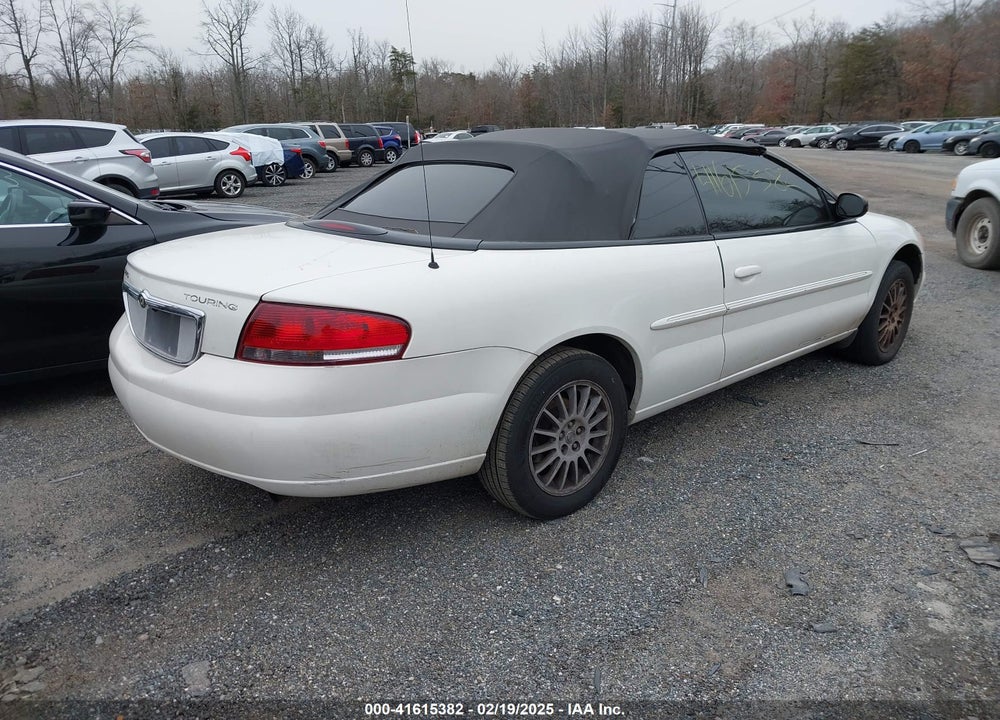 2006 CHRYSLER SEBRING VIN: 1C3EL55R76N257724