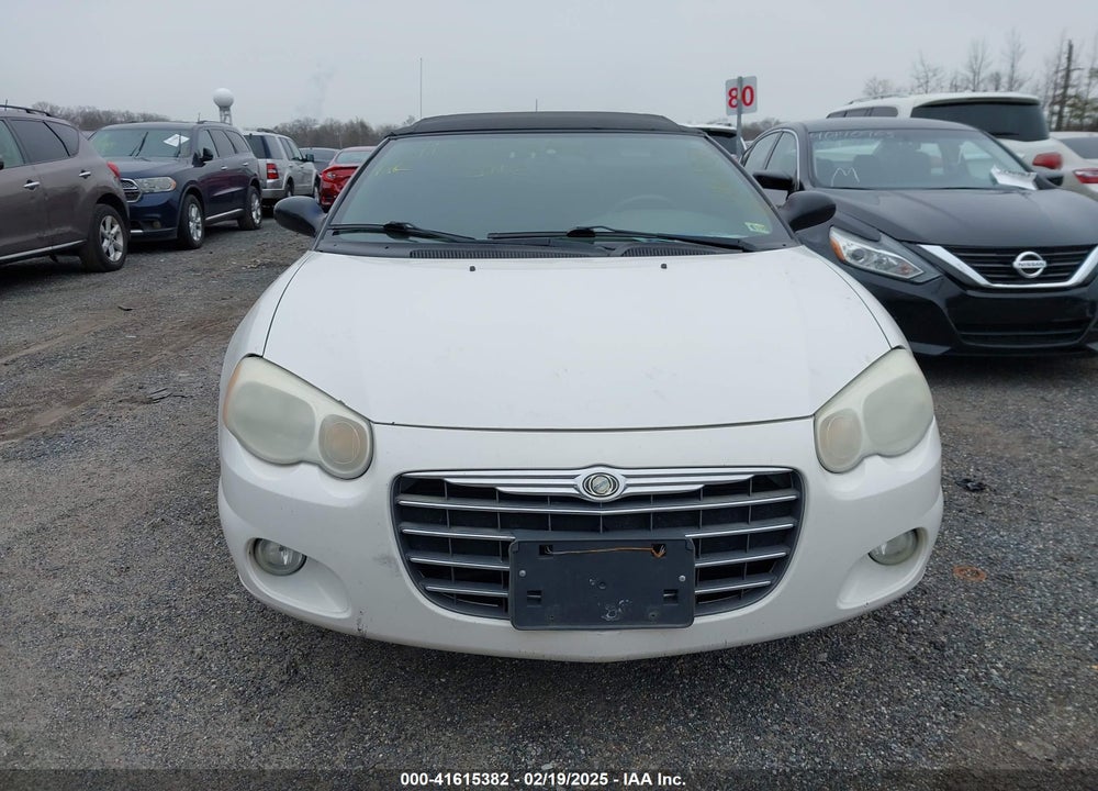 2006 CHRYSLER SEBRING VIN: 1C3EL55R76N257724