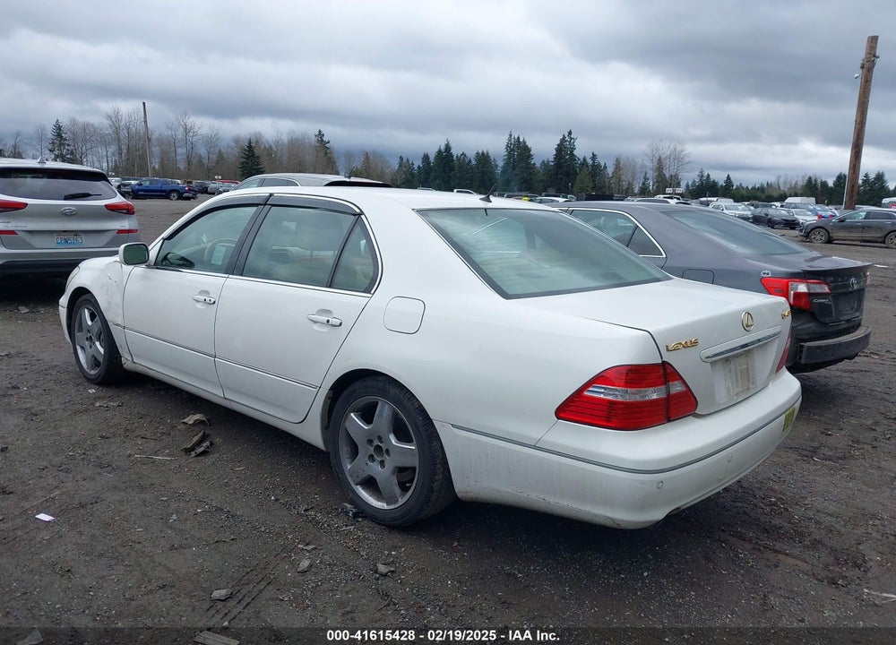 2005 LEXUS LS 430 VIN: JTHBN36F255018967