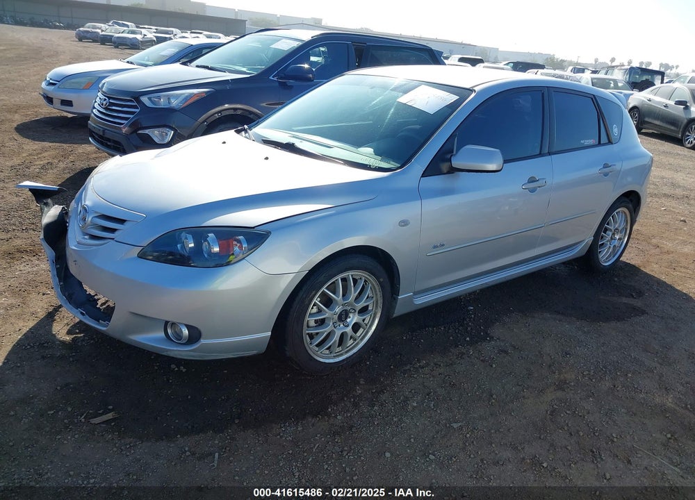 2004 MAZDA MAZDA3 VIN: JM1BK143641186138