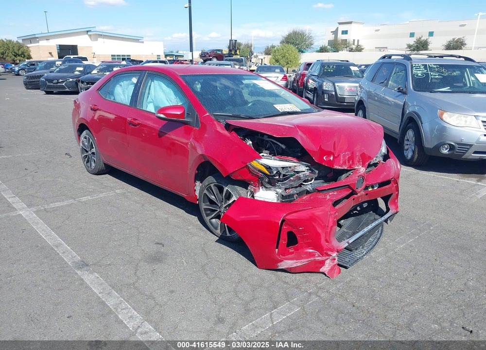 2019 TOYOTA COROLLA VIN: 2T1BURHE1KC136289