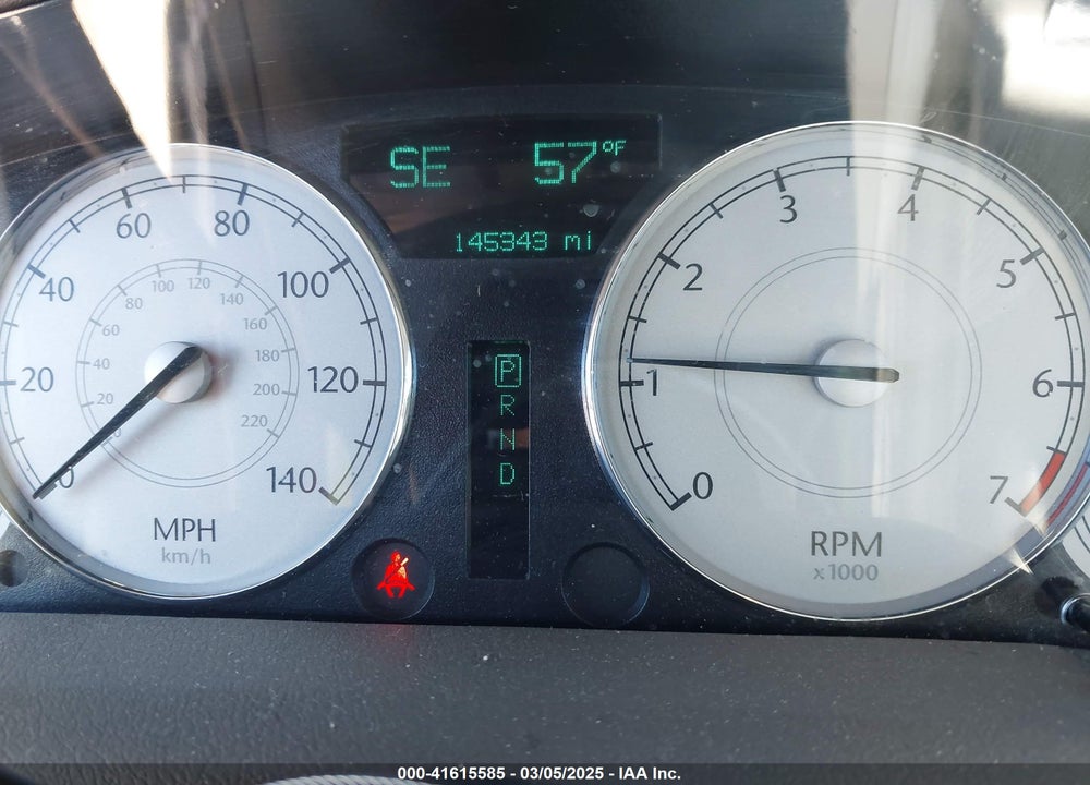 2007 CHRYSLER 300 TOURING VIN: 2C3KA53G27H629412