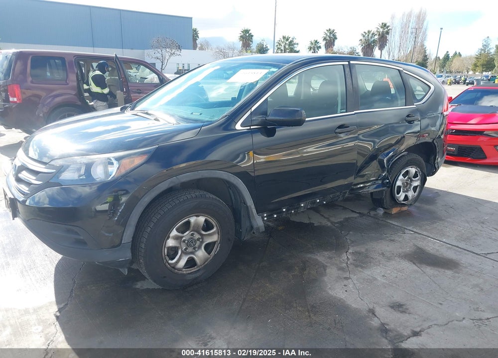 2014 HONDA CR-V LX VIN: 2HKRM4H39EH648612