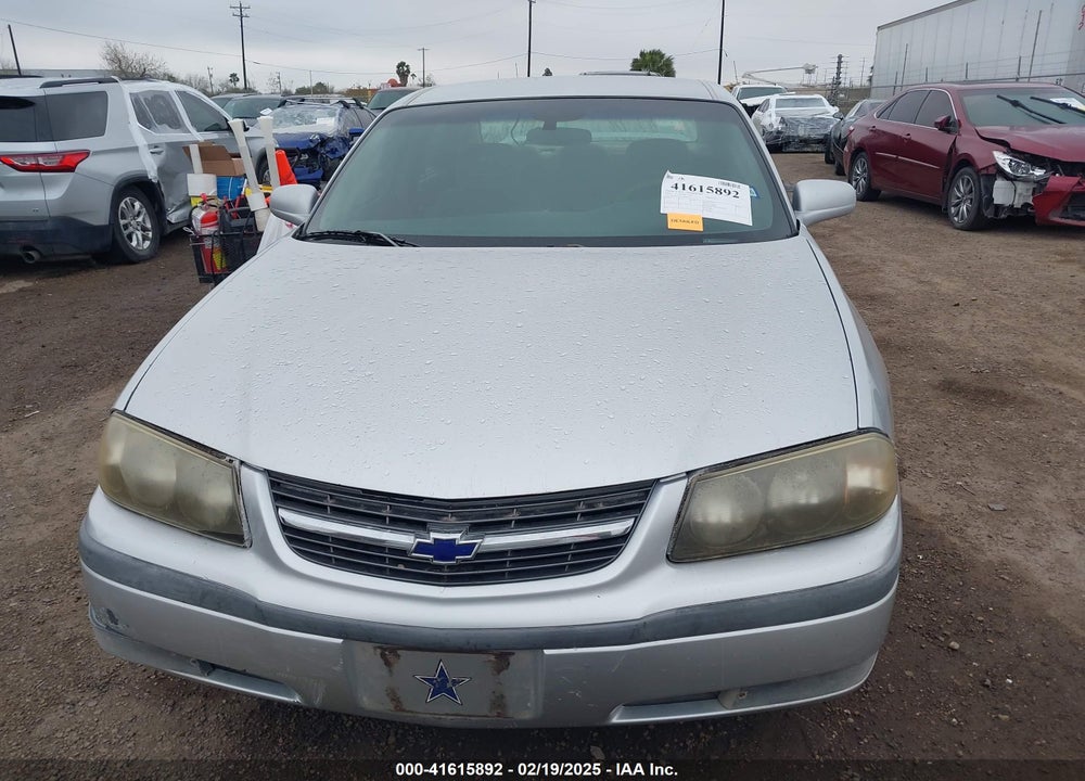 2000 CHEVROLET IMPALA VIN: 2G1WH55KXY9284161