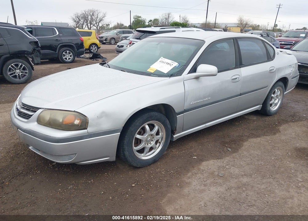 2000 CHEVROLET IMPALA VIN: 2G1WH55KXY9284161