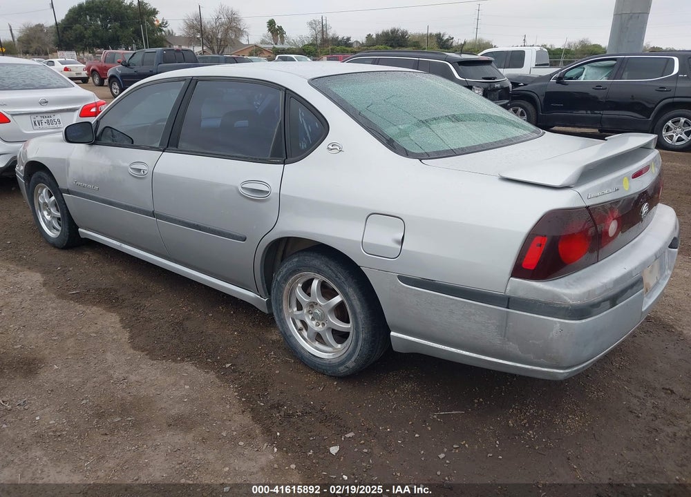 2000 CHEVROLET IMPALA VIN: 2G1WH55KXY9284161