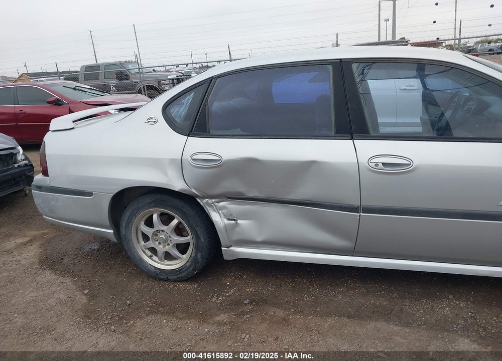 2000 CHEVROLET IMPALA VIN: 2G1WH55KXY9284161