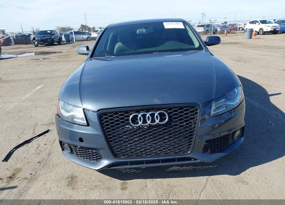2011 AUDI A4 2.0T PREMIUM VIN: WAUHFAFL4BN028671
