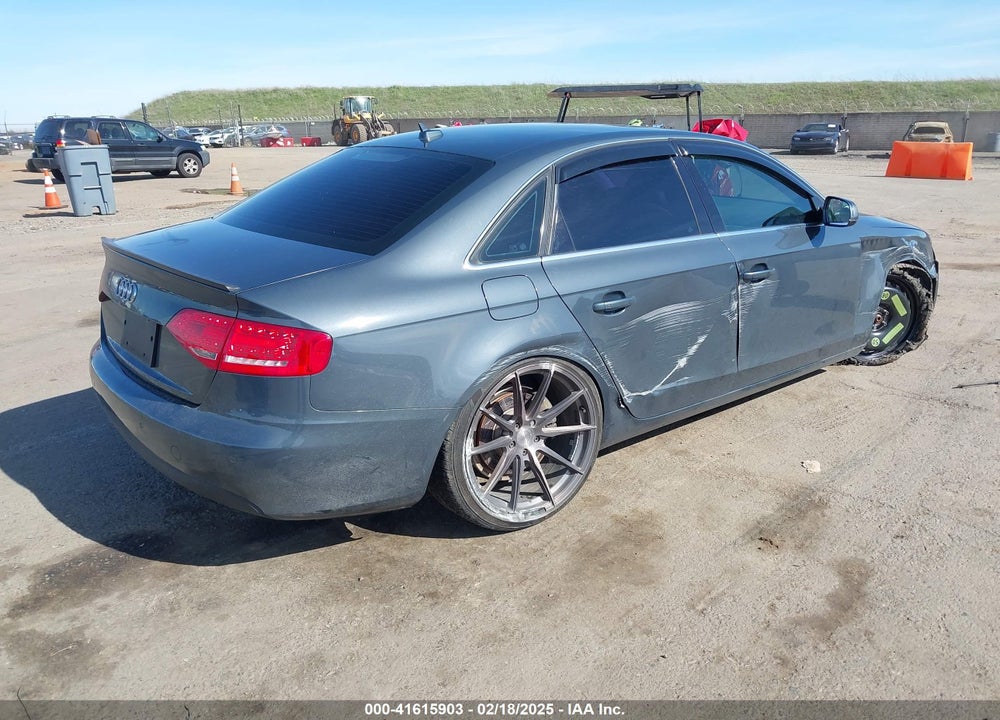 2011 AUDI A4 2.0T PREMIUM VIN: WAUHFAFL4BN028671