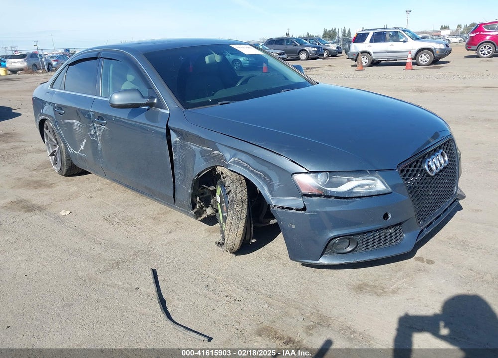 2011 AUDI A4 2.0T PREMIUM VIN: WAUHFAFL4BN028671