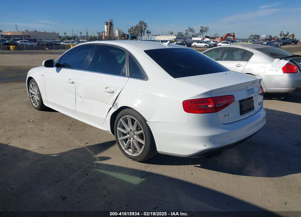 2016 AUDI A4 VIN: WAUFFAFL8GN008566