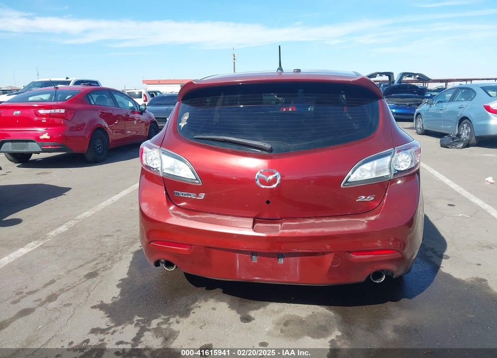 2010 MAZDA 3 S GRAND TOURING VIN: JM1BL1H51A1104319