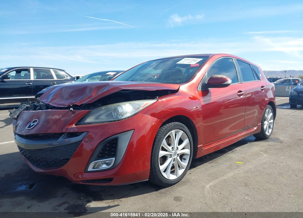 2010 MAZDA 3 S GRAND TOURING VIN: JM1BL1H51A1104319