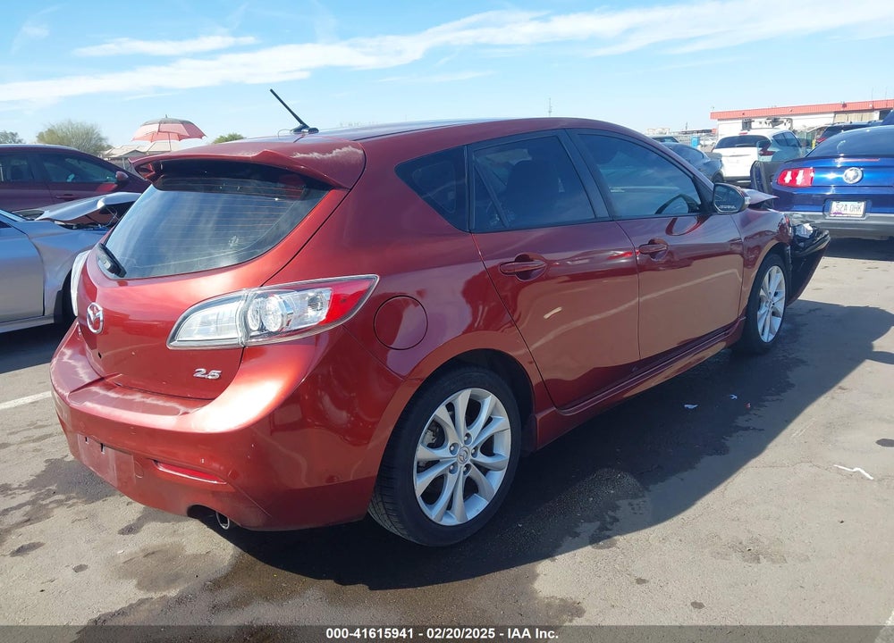 2010 MAZDA 3 S GRAND TOURING VIN: JM1BL1H51A1104319