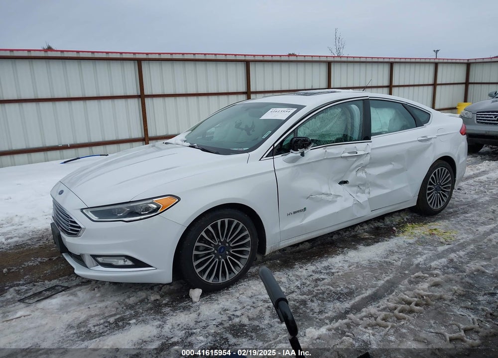 2018 FORD FUSION HYBRID VIN: 3FA6P0RUXJR159658